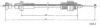 CABOR 1653.2 Accelerator Cable
